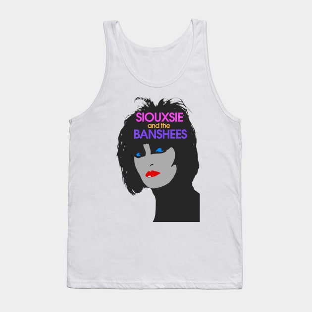 Siouxsie FanArt Tribute Tank Top by darklordpug